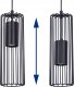 Lampa wisząca Kaja Pojedyncza lampa wisząca Falcon K-4930 do holu czarna 5