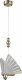 Lampa wisząca King Home MOOSEE lampa wisząca BUTTERFLY S złota 2