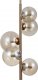 Lampa wisząca Italux Pokojowa lampa wisząca Canello PND-406007-V5-HBR mosiężna 1