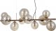 Lampa wisząca Italux Wisząca lampa Canello PND-406007-10-HBR stylowa mosiężna 1