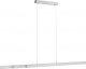 Lampa wisząca Paul Neuhaus Wisząca lampa liniowa Luzi do salonu LED 13W aluminium 3