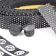 Bike Ribbon Owijka na kierownicę Bike Ribbon Grade Plus, czarna, reflex 3