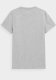 4f Tshirt Chłodny Jasny Szary Melanż TTSHM536 r. M 1