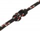 vidaXL vidaXL Linka żeglarska, czarna, 2 mm, 100 m, polipropylen 5