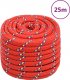 vidaXL vidaXL Linka żeglarska, czerwona, 20 mm, 25 m, polipropylen 1