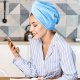 Retoo GRUBY CHŁONNY RĘCZNIK NA GŁOWE TURBAN DO WŁOSÓW 5