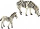 Figurka LeanToys Zestaw 2 Figurek Zebra z Młodym Zebry Figurka Zwierzęta 2