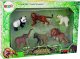 Figurka LeanToys Zestaw 6 Figurek Dzikie Zwierzęta Safari Figurka Tygrys Małpa Lew 2
