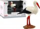 Figurka LeanToys Figurka Kolekcjonerska Bocian Biały Figurka Ptak 1