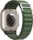 Alogy Alogy Pasek nylonowy Sport Strap do zegarka do Apple Watch 4/5/6/7/8/SE/Ultra (42/44/45/49mm) Zielony uniwersalny 14