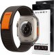 Alogy Pasek nylonowy Sport Strap na rzep do Apple Watch 4/5/6/7/8/SE (38/40/41mm) Czarno-pomarańczowy uniwersalny 11