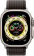 Alogy Pasek nylonowy Sport Strap na rzep do Apple Watch 4/5/6/7/8/SE (38/40/41mm) Czarno-pomarańczowy uniwersalny 9