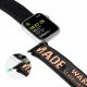 Dux Ducis Dux Ducis Strap (Outdoor  Version) pasek Apple Watch Ultra, SE, 8, 7, 6, 5, 4, 3, 2, 1 (49, 45, 44, 42  mm) nylonowa opaska bransoleta czarno-pomarańczowy 9