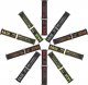 Dux Ducis Dux Ducis Strap (Outdoor  Version) pasek Apple Watch Ultra, SE, 8, 7, 6, 5, 4, 3, 2, 1 (49, 45, 44, 42  mm) nylonowa opaska bransoleta czarno-zielony 2