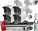 Hikvision Hikvision Hiwatch Zestaw monitoringu Rejestratory cyfrowy 4 kamery HD IR 20m 1