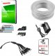 Hikvision Zestaw monitoringu po UTP skrętce 4MPx rejestrator DVR-8CH-2MP + 6 x kamera HWT-T240-M 1TB Samodzielny montaż 4