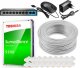 BCS View Oferta monitoringu 8x kamera 5 MPx BCS-V-TIP45VSR5 IR 50m, Motozoom, Starlight 6