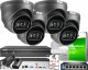 BCS BCS zestaw monitoringu 4 Kamer 5 MPx IR 30m z mikrofonem 1