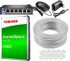 BCS BCS zestaw monitoringu 4 Kamer 5 MPx IR 30m z mikrofonem 4