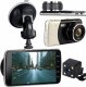 Wideorejestrator Techonic ZESTAW: WIDEOREJESTRATOR KAMERA REJESTRATOR JAZDY Z KAMERĄ COFANIA SLIM 504S 1080P FULL HD + KARTA PAMIĘCI 32GB 1