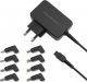 Zasilacz do laptopa Qoltec 45 W, Wiele wtyczek, 1.5 A,  (51025) 1