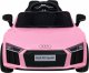 Audi Auto na akumulator Audi R8 dla dziecka różowe 2