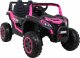 Ramiz Auto na akumulator Buggy UTV 2000M Racing Różowy 10