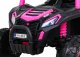 Ramiz Auto na akumulator Buggy UTV 2000M Racing Różowy 2