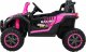 Ramiz Auto na akumulator Buggy UTV 2000M Racing Różowy 3