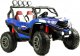 Szomik.pl Auto na akumulator dla dzieci 4x4 skóra EVA pilot 5