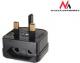 Maclean Adapter podróżny gniazdo EU na wtyk UK (MCE154) 1