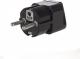 Maclean Adapter podróżny gniazdo UK na EU czarny (MCE155) 2