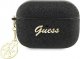 Guess Etui Guess GUAP2GLGSHK Apple AirPods Pro 2 cover czarny/black Glitter Flake 4G Charm 1