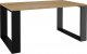 Lumarko Stolik Kawowy Ława Salon Loft Modern Dąb Artisan - Czerń! 1