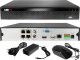 Kamera IP Keeyo Monitoring IP Keeyo Zestaw Full HD IR40m H265+ 3 x Kamera 3