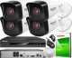 Kamera IP Hikvision Zestaw do monitoringu IP Hikvision 4MPx IR 30m HWN-4104MH-4P 4x HWI-B140H 1