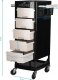 Activeshop Gabbiano pomocnik fryzjerski FT65 czarny/biały 4