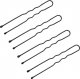 Activeshop Kokówki fryzjerskie do włosów E-63 150 szt. 4,9 cm czarne 1