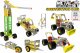 Technok Klocki konstrukcyjne metalowe Pojazdy budowlane  289el. 3879 TechnoK 3