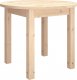 vidaXL Stolik kawowy,  55x45 cm, lite drewno sosnowe 2