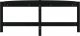 vidaXL vidaXL Stolik kawowy, czarny, 118x63x45 cm, lite drewno sosnowe 5