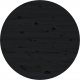 vidaXL vidaXL Stolik kawowy, czarny,  55x45 cm, lite drewno sosnowe 6
