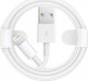 Kabel USB USB-A - Lightning 1 m Biały (28011) 1