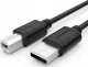 Kabel USB USB-A - USB-B 1.5 m Czarny (16880) 2
