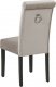 Beliani Zestaw 2 krzeseł do jadalni z kołatką welurowy beżowoszary VELVA II 5
