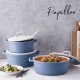 Beka Garnek aluminiowy z pokrywką 6.7L - 28cm PAPILLON / BEKA 1