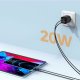 Ładowarka Joyroom Ładowarka Sieciowa 2-porty Joyroom USB / USB-typ C PD20W/QC3.0 10