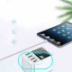 Ładowarka Alogy Ładowarka sieciowa Alogy z wyświetlaczem 3x USB + USB-C PD QC 3.0 40W Biała + Kabel Alogy 3w1 9