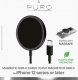 Ładowarka Puro Ładowarka bezprzewodowa PURO Magnetic Charging Cable USB-C MagSafe 15W (czarny) 4