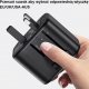 Ładowarka Usams Ładowarka Sieciowa USAMS 2xUSB T55 12W adapter uniwersalny 4w1 US/AU/EU/UK czarny CC173TC01 (US-CC173) 4